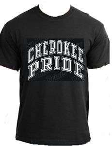 CHEROKEE PRIDE Native American Indian clothing t shirt  