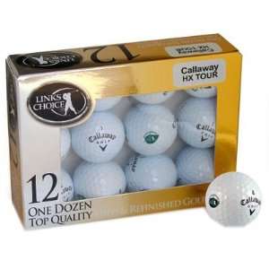   & Refinished Callaway HX Tour Golf Balls, 12 Pack
