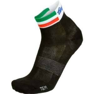  Campagnolo Sportswear Heritage Coolmax Sock Black, M 