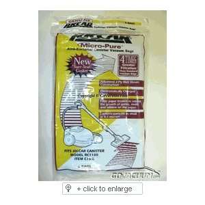  Riccar RC 1100 Canister Filter Vacuum Bag Antimicrobal 