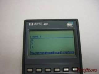 Hewlett Packard 48G HP Scientific Graphing Calculator 088698587195 