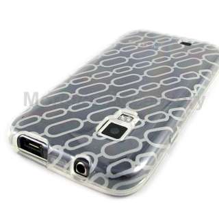 Clear Chain Candy Case Gel Cover For Samsung Mesmerize  