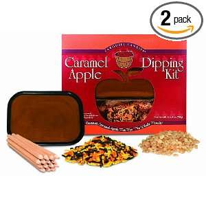Carousel Candies Caramel Apple Dipping Kit (Red Box), 14 Ounce Boxes 