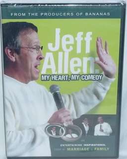 Jeff Allen My Heart My Comedy NEW Christian Comedy DVD  