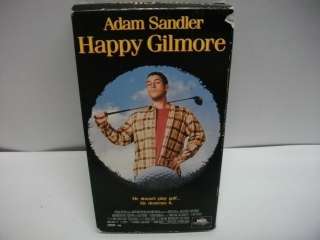 HAPPY GILMORE Adam Sandler VHS Golf Comedy Movie  