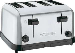 Waring WCT708 4 Slice Commercial Toaster NSF  