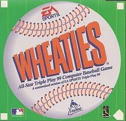 WHEATIES All Star Triple Play 99 Computer Baseball Game  