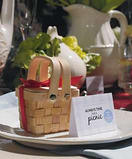 Mini Woven Picnic Basket Wedding Decoration DIY Favor Cookies,Candies 