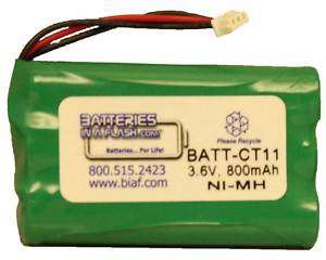 Cordless Phone Battery Plantronics CT11 CT12 63421 01  