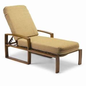  Clermont Adjustable Chaise Lounge with Cushion Finish 