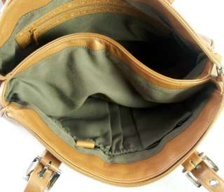 Stone Mountain Leather Purse Shoulder Bag Double Strap  
