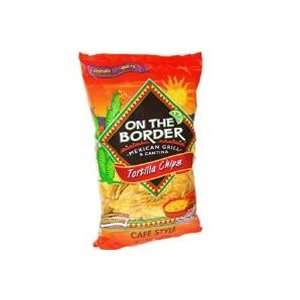 On The Border Cafe Style Tortilla Chips Grocery & Gourmet Food