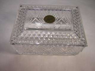 Cristal dArques Fontenay Crystal Trinket Box  