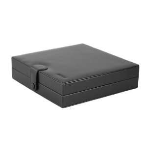   Artamis  Black Leather Travel Cigar Box Case Humidor
