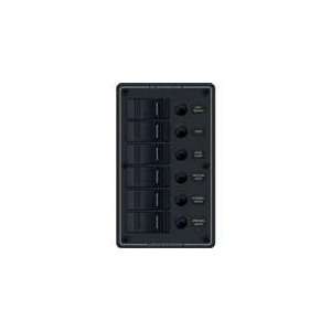   Position Waterproof Circuit Breaker Panel 8373 Black