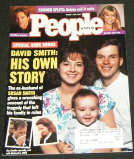 SUSAN SMITH, CHRISTIE BRINKLEY In People August 7, 1995  
