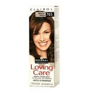 Loving Care Haircolor#765, Level 1, Medium Natural Brown