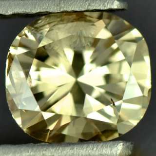   Fancy Yellow Brown Diamond Cut Belgium untreated loose gemstone  