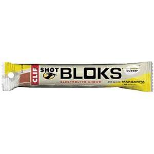  Food Clif Blok Margarita w/ 3Xsodium Bx/18 Health 