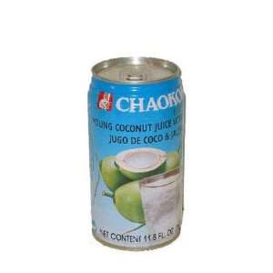  Chaokah Young Coconut Juice With Jelly 350 ml (12 Pack 