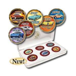   History of Corvette Colorized Coin Collection 
