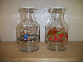LOT OF 2 BEVERAGE DECANTERS  