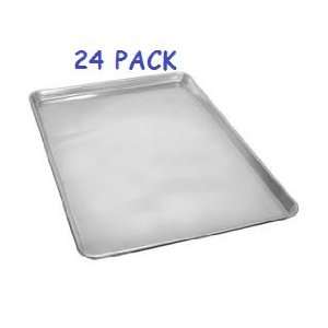   Full Size Aluminum Sheet Pans Commercial Kitchen and Bakery 2 Dozen