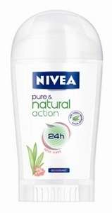 NIVEA DEODORANT stick WOMEN Pure & Natural Lotus  