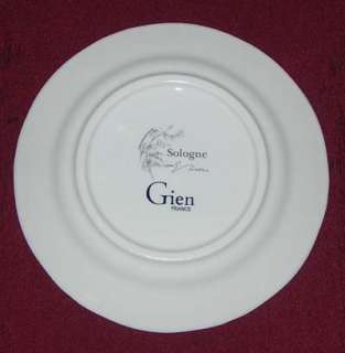 NEW Dessert plate Hare From Sologne Pattern From GIEN  
