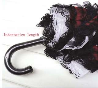 Colorful High quality stretch handle lace umbrella UV  
