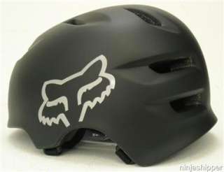 Fox Racing Transition Dirt Bike Jump Helmet Matte Black   L/XL   NEW 