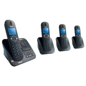  Philips Cordless Phone with Answering Machine (CD4554B/17 