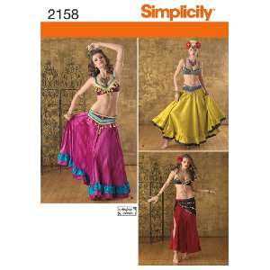Simplicity Sewing Pattern 2158 Misses Costumes, Size R5 (14 16 18 20 
