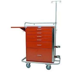  Classic Tall Six Drawer Crash Cart Specialty Package 6401 
