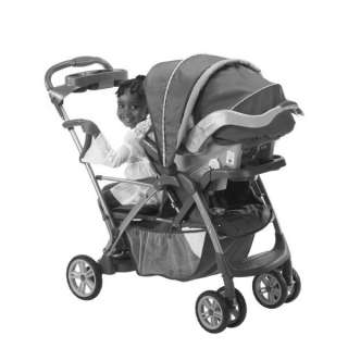 Graco RoomFor2 Duo Stand & Ride Double Stroller   Metropolis  