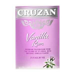  Cruzan Rum Vanilla 750ML Grocery & Gourmet Food