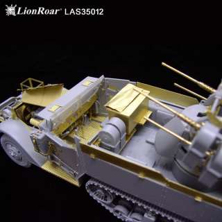 Lionroar 1/35 U.S WWII M16 ANTI AIRCRAFT MOTOR GUN CARRIAGE LAS35012