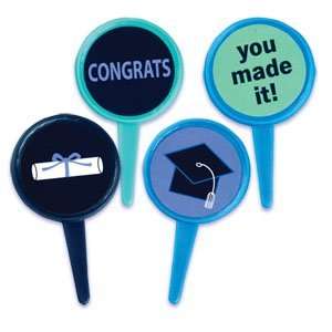  You Made It Graduation Cupcake Toppers   24 picks 