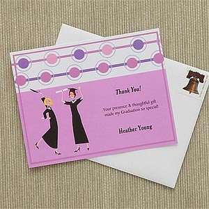  Personalized Girls Graduation Thank You Cards Health 