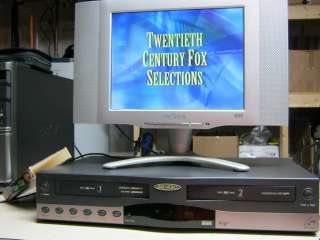 Go Video DDV9558 Dual Deck VCR READ  