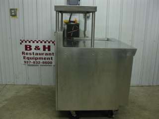   Stainless Soup Station Cabinet w/ Wells Steam Table Hot Food Warmer 3