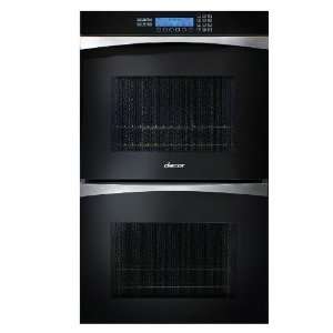  Dacor PO230BK Preference 30 Double Wall Oven in Black 