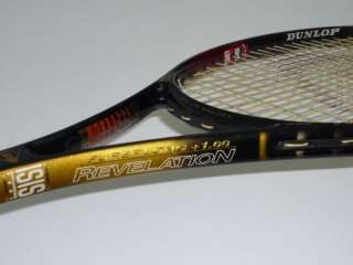 Dunlop Revelation Superlong + 1.00 MidPlus Graf McEnroe racquet  