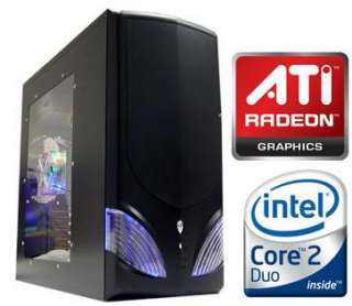 Intel Core 2 Duo E8500 Dual Core HD6870 Gaming Computer  