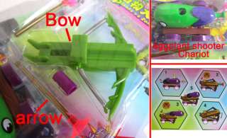 PVZ Plants vs Zombies Game Eggplant Bow Arrow Chariot shooter Toy 