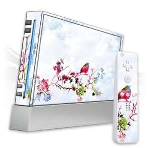  Design Skins for Nintendo Wii   Cherry Blossoms Design 