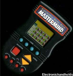 Electronic handheld MASTER MIND game by Hasbro, Licensed by Invicta 