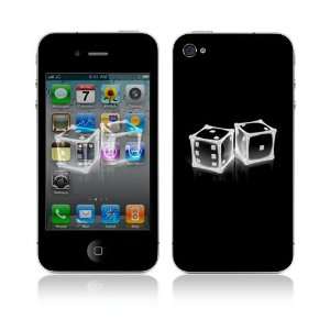  Apple iPhone 4 Skin   Crystal Dice 