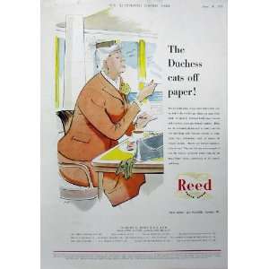    Advertisement 1955 Dunlop Rubber Albert Reed Paper