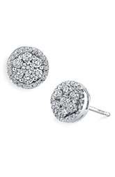 Bony Levy Flower Button Diamond Earrings ( Exclusive) $ 